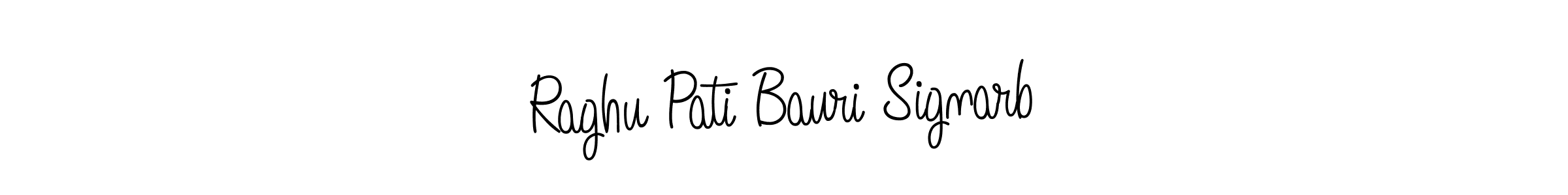 Once you've used our free online signature maker to create your best signature Angelique-Rose-font-FFP style, it's time to enjoy all of the benefits that Raghu Pati Bauri Signarb name signing documents. Raghu Pati Bauri Signarb signature style 5 images and pictures png