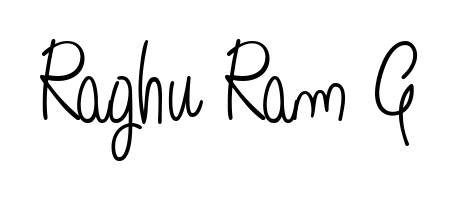 Generate high-definition signature styles for Raghu Ram G. The Angelique-Rose-font-FFP typeface ensures crisp legibility and sophisticated design. Raghu Ram G signature style 5 images and pictures png