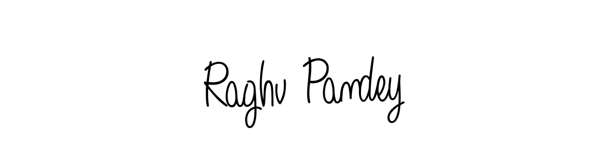 Make a beautiful signature design for name Raghv Pandey. Use this online signature maker to create a handwritten signature for free. Raghv Pandey signature style 5 images and pictures png