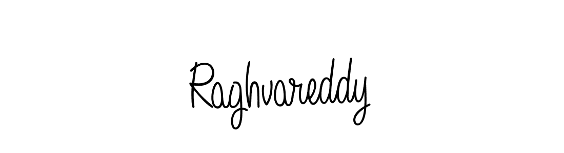 Raghvareddy stylish signature style. Best Handwritten Sign (Angelique-Rose-font-FFP) for my name. Handwritten Signature Collection Ideas for my name Raghvareddy. Raghvareddy signature style 5 images and pictures png