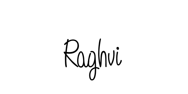 Make a beautiful signature design for name Raghvi. With this signature (Angelique-Rose-font-FFP) style, you can create a handwritten signature for free. Raghvi signature style 5 images and pictures png