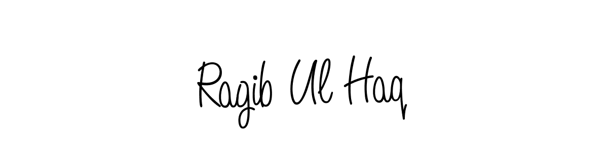 It looks lik you need a new signature style for name Ragib Ul Haq. Design unique handwritten (Angelique-Rose-font-FFP) signature with our free signature maker in just a few clicks. Ragib Ul Haq signature style 5 images and pictures png