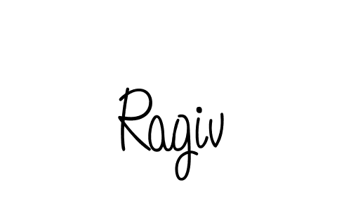 Design your own signature with our free online signature maker. With this signature software, you can create a handwritten (Angelique-Rose-font-FFP) signature for name Ragiv. Ragiv signature style 5 images and pictures png