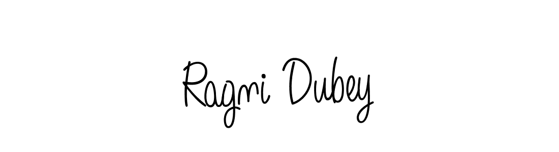 Also we have Ragni Dubey name is the best signature style. Create professional handwritten signature collection using Angelique-Rose-font-FFP autograph style. Ragni Dubey signature style 5 images and pictures png