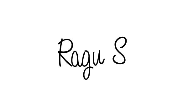 How to make Ragu S signature? Angelique-Rose-font-FFP is a professional autograph style. Create handwritten signature for Ragu S name. Ragu S signature style 5 images and pictures png