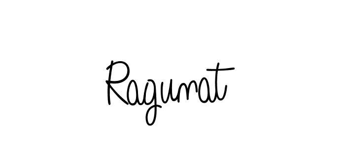 if you are searching for the best signature style for your name Ragunat. so please give up your signature search. here we have designed multiple signature styles  using Angelique-Rose-font-FFP. Ragunat signature style 5 images and pictures png