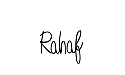 Make a beautiful signature design for name Rahaf. Use this online signature maker to create a handwritten signature for free. Rahaf signature style 5 images and pictures png