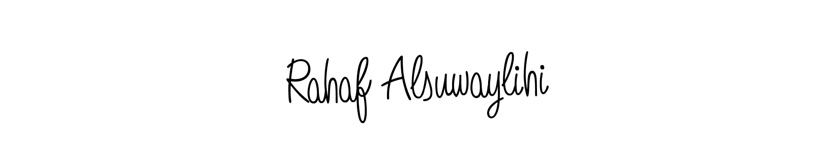 Also You can easily find your signature by using the search form. We will create Rahaf Alsuwaylihi name handwritten signature images for you free of cost using Angelique-Rose-font-FFP sign style. Rahaf Alsuwaylihi signature style 5 images and pictures png