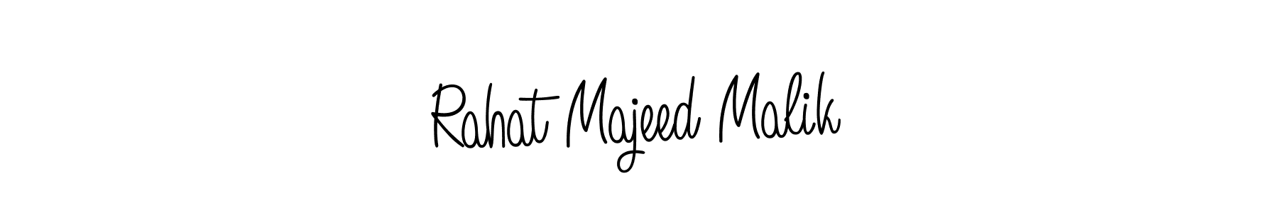 Create a beautiful signature design for name Rahat Majeed Malik. With this signature (Angelique-Rose-font-FFP) fonts, you can make a handwritten signature for free. Rahat Majeed Malik signature style 5 images and pictures png