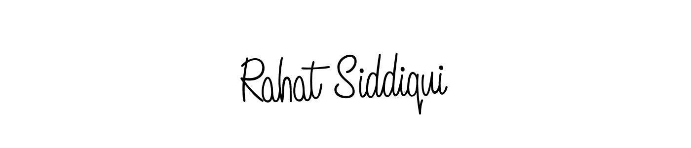 if you are searching for the best signature style for your name Rahat Siddiqui. so please give up your signature search. here we have designed multiple signature styles  using Angelique-Rose-font-FFP. Rahat Siddiqui signature style 5 images and pictures png