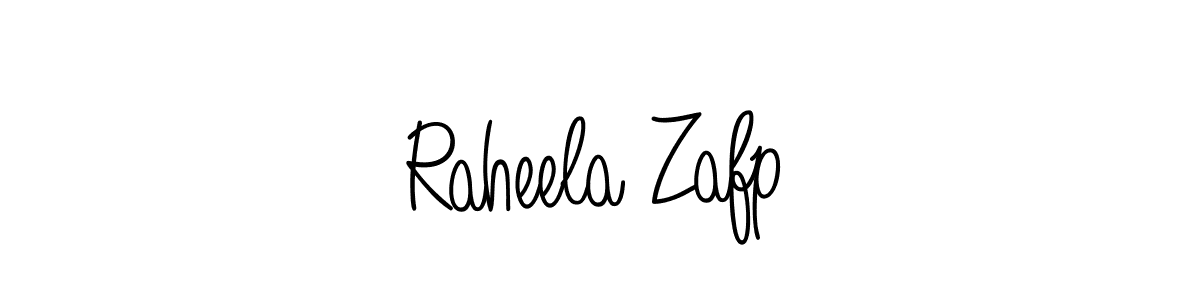 Here are the top 10 professional signature styles for the name Raheela Zafp. These are the best autograph styles you can use for your name. Raheela Zafp signature style 5 images and pictures png