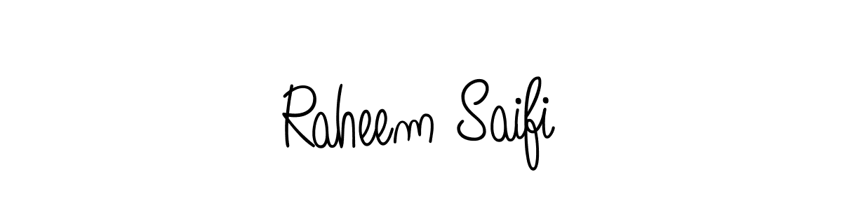 How to Draw Raheem Saifi signature style? Angelique-Rose-font-FFP is a latest design signature styles for name Raheem Saifi. Raheem Saifi signature style 5 images and pictures png