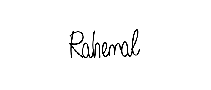 You can use this online signature creator to create a handwritten signature for the name Rahenal. This is the best online autograph maker. Rahenal signature style 5 images and pictures png