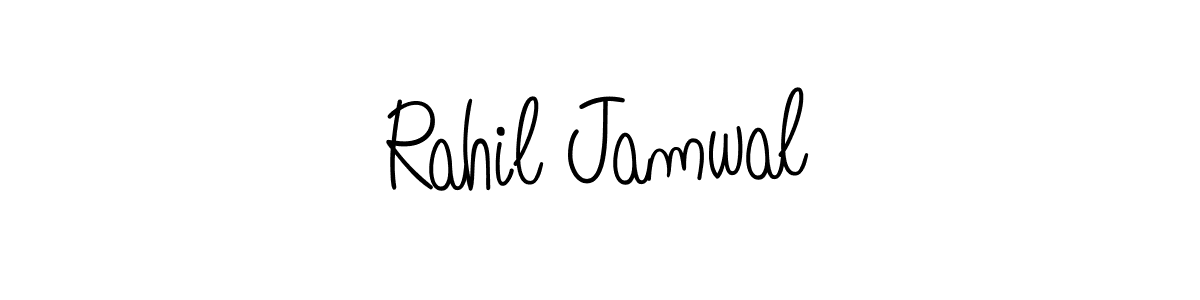 Here are the top 10 professional signature styles for the name Rahil Jamwal. These are the best autograph styles you can use for your name. Rahil Jamwal signature style 5 images and pictures png