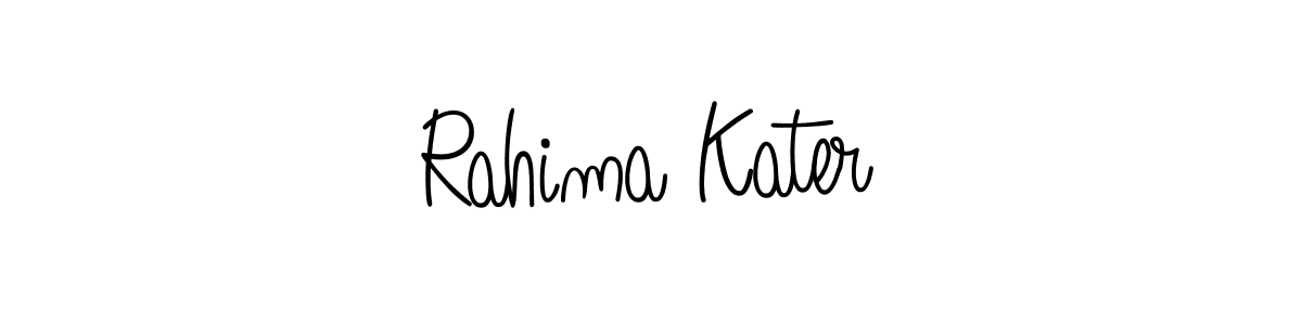 Once you've used our free online signature maker to create your best signature Angelique-Rose-font-FFP style, it's time to enjoy all of the benefits that Rahima Kater name signing documents. Rahima Kater signature style 5 images and pictures png