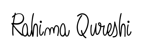 Create your official email sign-off with Rahima Qureshi name in Angelique-Rose-font-FFP style. Crisp, clean, and perfectly legible across all screens. Rahima Qureshi signature style 5 images and pictures png
