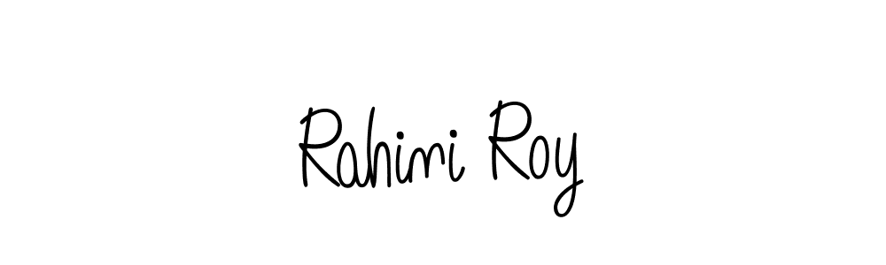 How to make Rahini Roy name signature. Use Angelique-Rose-font-FFP style for creating short signs online. This is the latest handwritten sign. Rahini Roy signature style 5 images and pictures png