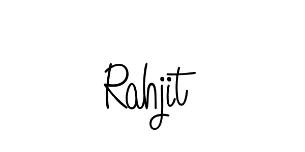 How to Draw Rahjit signature style? Angelique-Rose-font-FFP is a latest design signature styles for name Rahjit. Rahjit signature style 5 images and pictures png