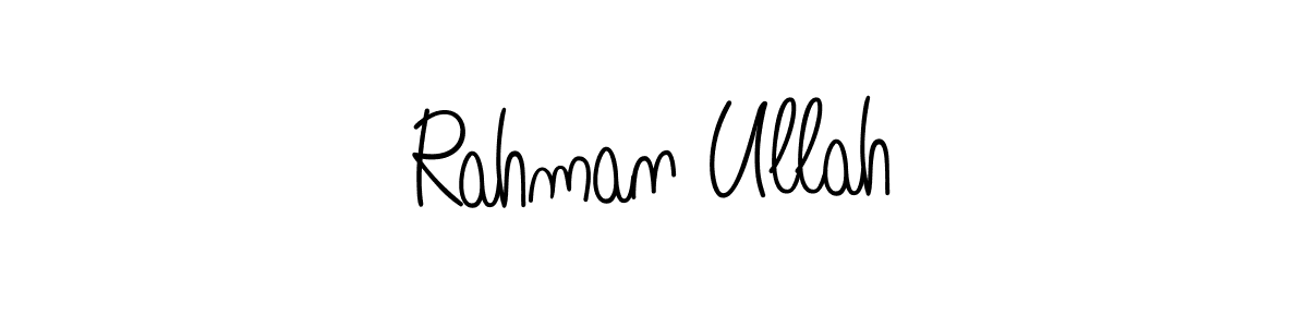 Make a beautiful signature design for name Rahman Ullah. Use this online signature maker to create a handwritten signature for free. Rahman Ullah signature style 5 images and pictures png