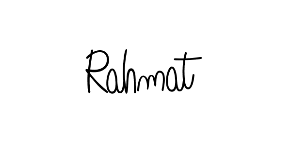 How to make Rahmat signature? Angelique-Rose-font-FFP is a professional autograph style. Create handwritten signature for Rahmat name. Rahmat signature style 5 images and pictures png