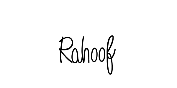 Check out images of Autograph of Rahoof name. Actor Rahoof Signature Style. Angelique-Rose-font-FFP is a professional sign style online. Rahoof signature style 5 images and pictures png