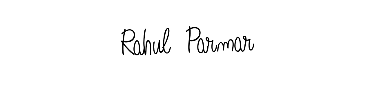 Design your own signature with our free online signature maker. With this signature software, you can create a handwritten (Angelique-Rose-font-FFP) signature for name Rahul  Parmar. Rahul  Parmar signature style 5 images and pictures png