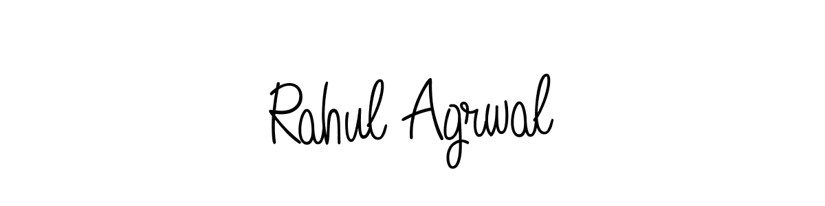 Angelique-Rose-font-FFP is a professional signature style that is perfect for those who want to add a touch of class to their signature. It is also a great choice for those who want to make their signature more unique. Get Rahul Agrwal name to fancy signature for free. Rahul Agrwal signature style 5 images and pictures png