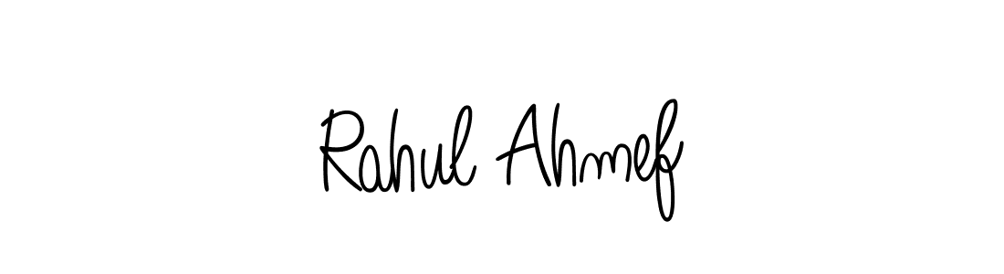 This is the best signature style for the Rahul Ahmef name. Also you like these signature font (Angelique-Rose-font-FFP). Mix name signature. Rahul Ahmef signature style 5 images and pictures png