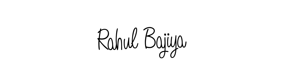 Check out images of Autograph of Rahul Bajiya name. Actor Rahul Bajiya Signature Style. Angelique-Rose-font-FFP is a professional sign style online. Rahul Bajiya signature style 5 images and pictures png
