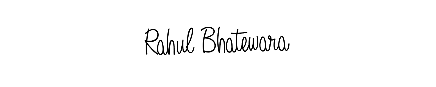 How to make Rahul Bhatewara name signature. Use Angelique-Rose-font-FFP style for creating short signs online. This is the latest handwritten sign. Rahul Bhatewara signature style 5 images and pictures png