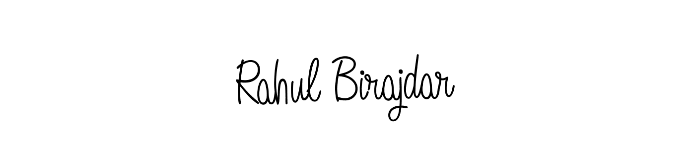 Rahul Birajdar stylish signature style. Best Handwritten Sign (Angelique-Rose-font-FFP) for my name. Handwritten Signature Collection Ideas for my name Rahul Birajdar. Rahul Birajdar signature style 5 images and pictures png