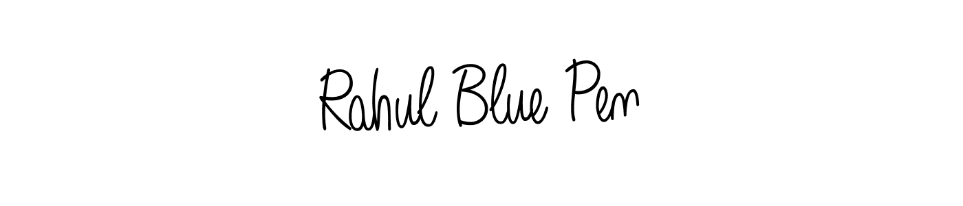 How to make Rahul Blue Pen signature? Angelique-Rose-font-FFP is a professional autograph style. Create handwritten signature for Rahul Blue Pen name. Rahul Blue Pen signature style 5 images and pictures png