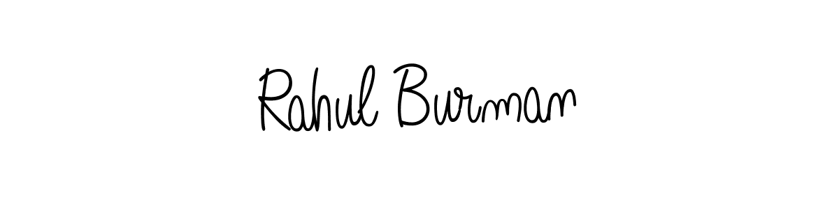 How to Draw Rahul Burman signature style? Angelique-Rose-font-FFP is a latest design signature styles for name Rahul Burman. Rahul Burman signature style 5 images and pictures png