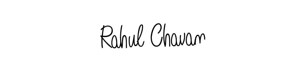 Make a beautiful signature design for name Rahul Chavan. With this signature (Angelique-Rose-font-FFP) style, you can create a handwritten signature for free. Rahul Chavan signature style 5 images and pictures png
