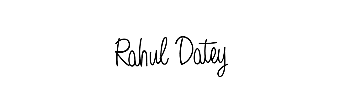 Once you've used our free online signature maker to create your best signature Angelique-Rose-font-FFP style, it's time to enjoy all of the benefits that Rahul Datey name signing documents. Rahul Datey signature style 5 images and pictures png