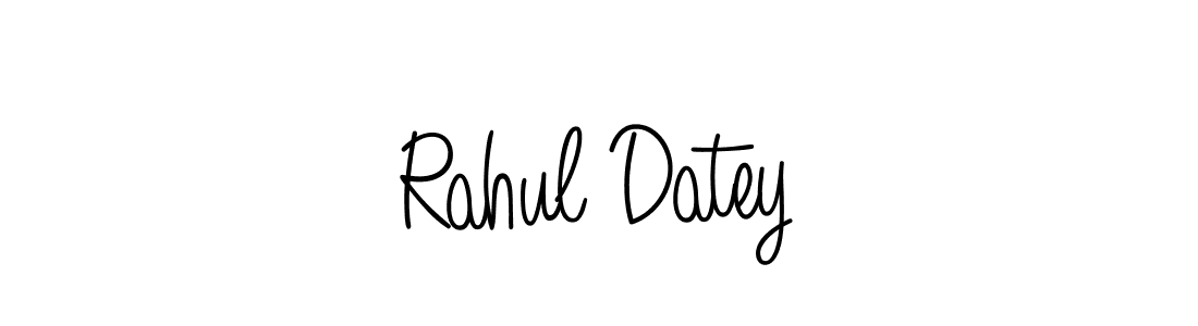 Once you've used our free online signature maker to create your best signature Angelique-Rose-font-FFP style, it's time to enjoy all of the benefits that Rahul Datey name signing documents. Rahul Datey signature style 5 images and pictures png