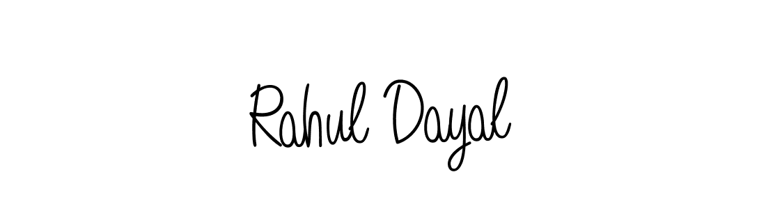 Best and Professional Signature Style for Rahul Dayal. Angelique-Rose-font-FFP Best Signature Style Collection. Rahul Dayal signature style 5 images and pictures png