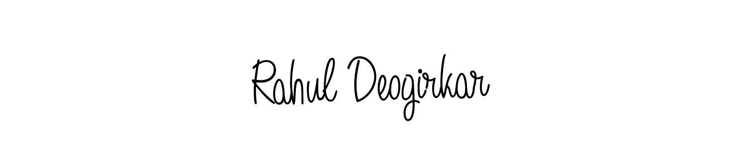 Once you've used our free online signature maker to create your best signature Angelique-Rose-font-FFP style, it's time to enjoy all of the benefits that Rahul Deogirkar name signing documents. Rahul Deogirkar signature style 5 images and pictures png