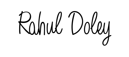 Achieve flawless digital penmanship with Rahul Doley name in Angelique-Rose-font-FFP font. The perfect tool for creating online signatures. Rahul Doley signature style 5 images and pictures png