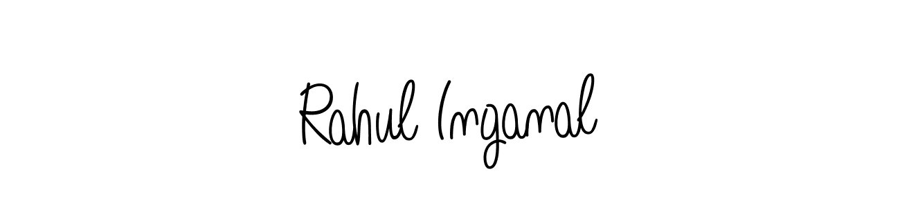 You can use this online signature creator to create a handwritten signature for the name Rahul Inganal. This is the best online autograph maker. Rahul Inganal signature style 5 images and pictures png