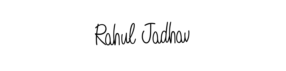 How to make Rahul Jadhav signature? Angelique-Rose-font-FFP is a professional autograph style. Create handwritten signature for Rahul Jadhav name. Rahul Jadhav signature style 5 images and pictures png