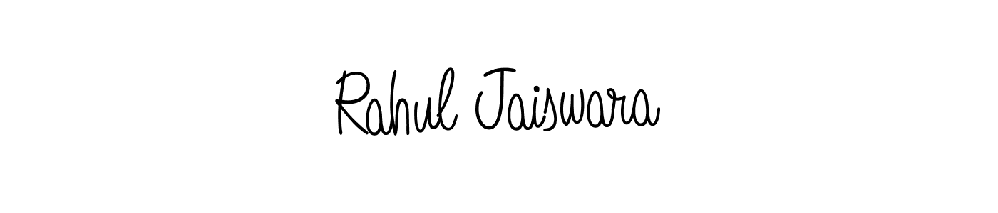 Design your own signature with our free online signature maker. With this signature software, you can create a handwritten (Angelique-Rose-font-FFP) signature for name Rahul Jaiswara. Rahul Jaiswara signature style 5 images and pictures png