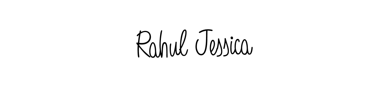 Similarly Angelique-Rose-font-FFP is the best handwritten signature design. Signature creator online .You can use it as an online autograph creator for name Rahul Jessica. Rahul Jessica signature style 5 images and pictures png