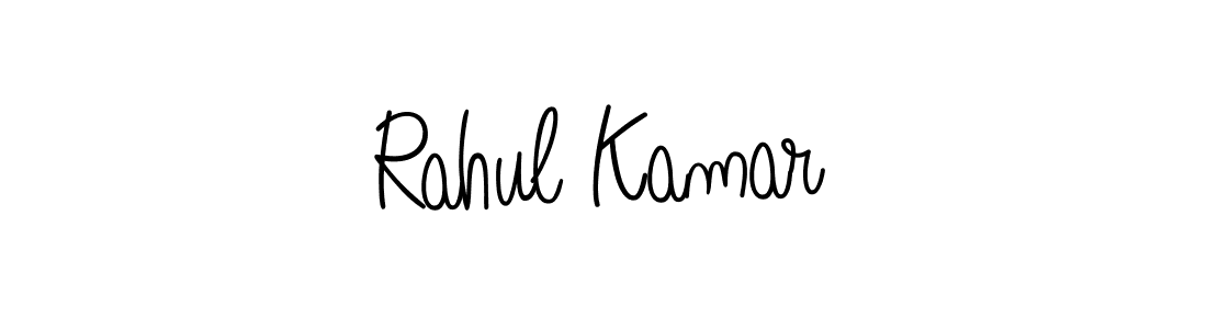 Check out images of Autograph of Rahul Kamar name. Actor Rahul Kamar Signature Style. Angelique-Rose-font-FFP is a professional sign style online. Rahul Kamar signature style 5 images and pictures png