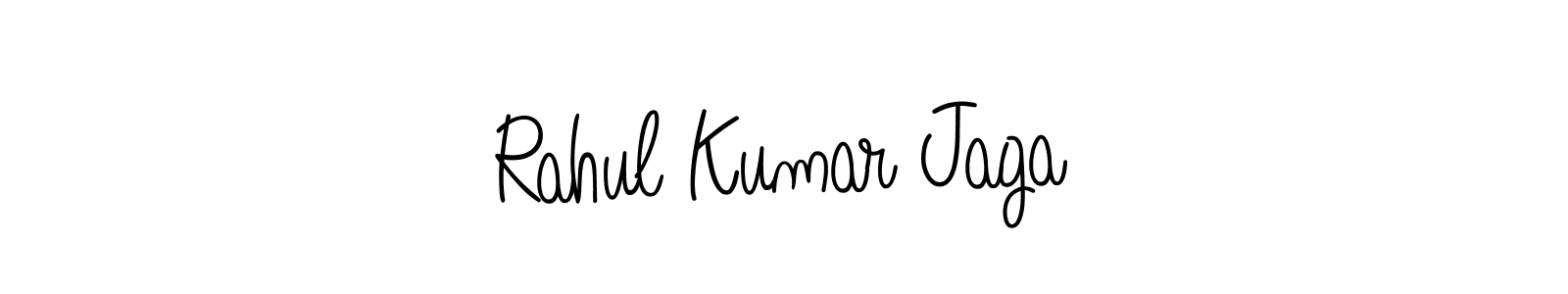 Make a beautiful signature design for name Rahul Kumar Jaga. With this signature (Angelique-Rose-font-FFP) style, you can create a handwritten signature for free. Rahul Kumar Jaga signature style 5 images and pictures png