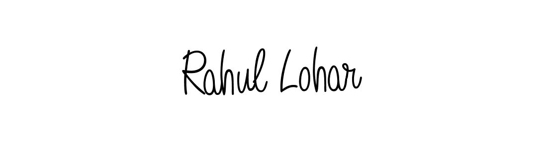 How to Draw Rahul Lohar signature style? Angelique-Rose-font-FFP is a latest design signature styles for name Rahul Lohar. Rahul Lohar signature style 5 images and pictures png
