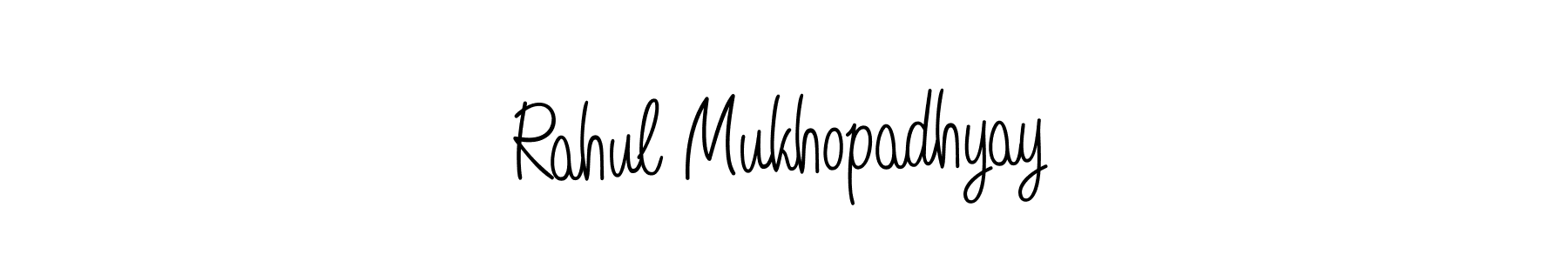 Use a signature maker to create a handwritten signature online. With this signature software, you can design (Angelique-Rose-font-FFP) your own signature for name Rahul Mukhopadhyay. Rahul Mukhopadhyay signature style 5 images and pictures png