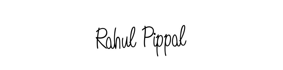 Similarly Angelique-Rose-font-FFP is the best handwritten signature design. Signature creator online .You can use it as an online autograph creator for name Rahul Pippal. Rahul Pippal signature style 5 images and pictures png