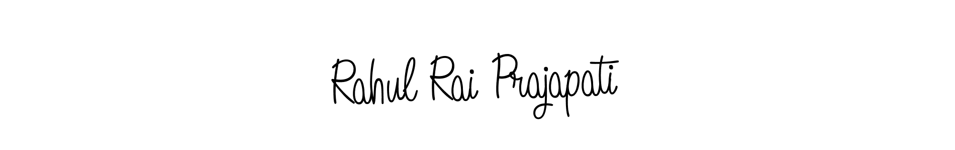 Make a short Rahul Rai Prajapati signature style. Manage your documents anywhere anytime using Angelique-Rose-font-FFP. Create and add eSignatures, submit forms, share and send files easily. Rahul Rai Prajapati signature style 5 images and pictures png