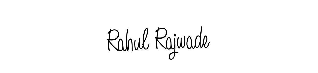 Use a signature maker to create a handwritten signature online. With this signature software, you can design (Angelique-Rose-font-FFP) your own signature for name Rahul Rajwade. Rahul Rajwade signature style 5 images and pictures png